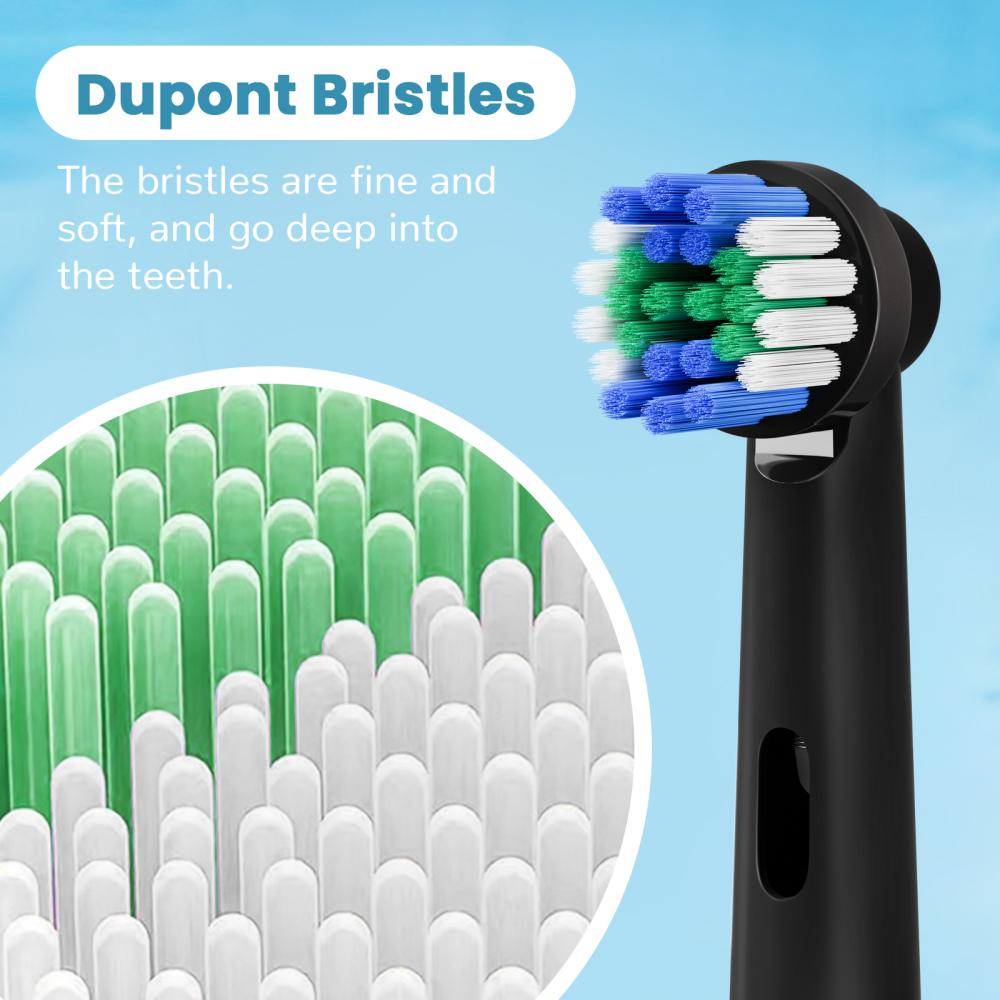 Replacement Toothbrush Heads Compatible with Oral B Braun Professional Electric Brush Heads 1000 1500 3000 6000 7000 7500 8000