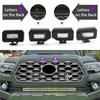1Set LED Front Grill Lights For Toyota Tacoma Raptor TRD Off Road Sport   External Grill Lamp White Light Replacement