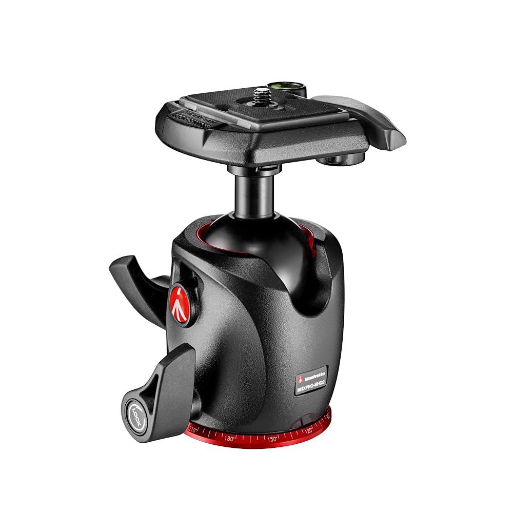 Manfrotto XPRO Ball Head with Quick Release Plate 200PL and Friction Control (Standard Included) (MHXPRO-BHQ2)