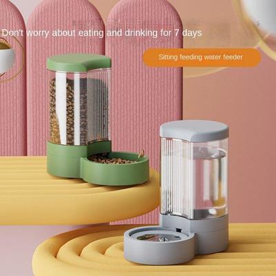 Distributeur d'eau pour chat, mangeoire automatique pour chien, bol d'eau, bassin de nourriture, artefact d'eau, bouche non mouillée, fournitures pour animaux de compagnie, distributeur d'eau.