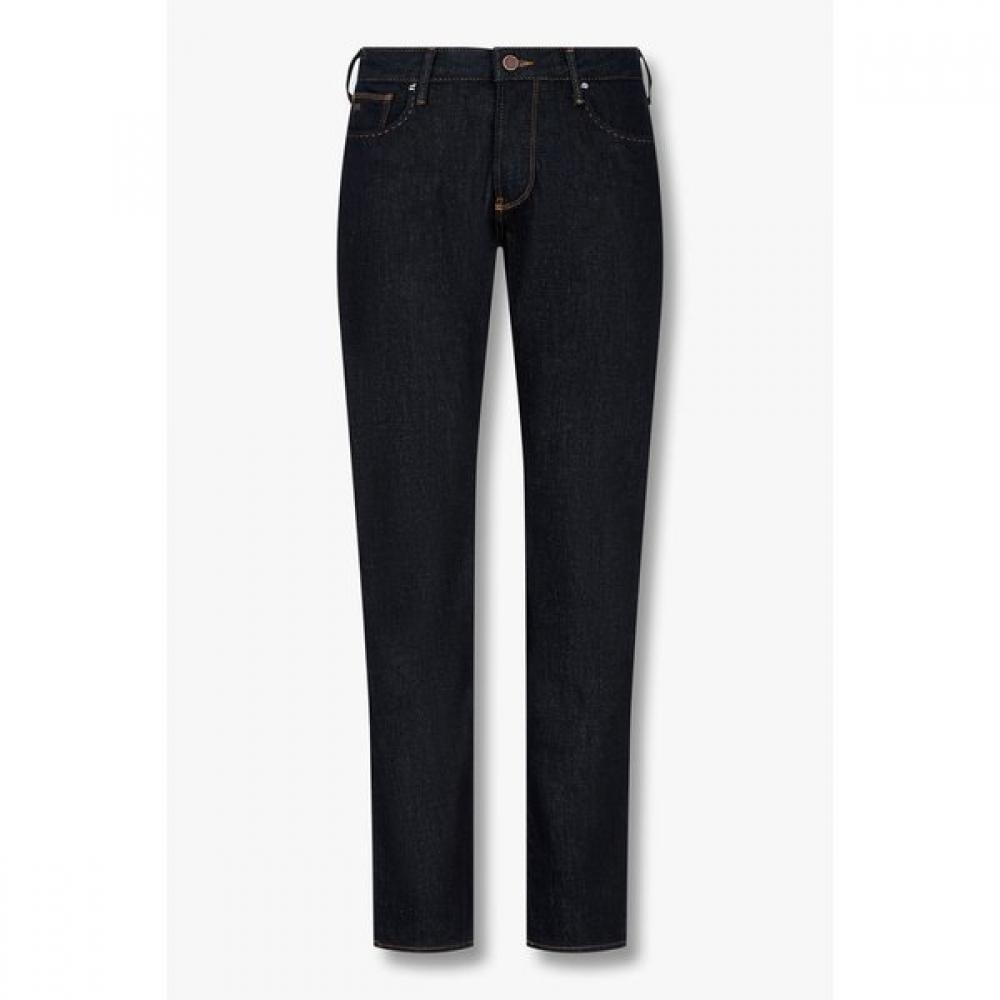 

Emporio Armani Men S contraSt Stitch Raw Denim pantS 25S S 30