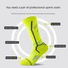 Professional Sports Football Socks for Men, Pressure Calf Socks, Towel Bottom, Breathable, Non-Slip, Outdoor Cycling and Running Long Socks
