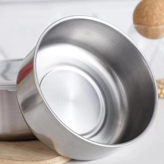 Contenitore Per Alimenti In Acciaio Inossidabile 316 - 1800 Ml - Portapranzo Ermetico A Prova Di Perdite Con Coperchio - 19,5x8,6 Cm