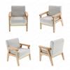 1:12Dollhouse Doll single chair, mini ornaments, toys, single sofa, Japanese scene photography