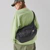 New Vision Street Wear Nylon Shoulder Bag Regular Unisex Black/Purple V241NS9008