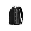 Polyester Backpack Regular Men's Black Gray (Unisex) Backpacks 076622 01