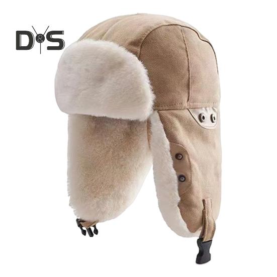 

Зимняя шапка Lei Feng с утолщенной пушистой подкладкой из искусственного меха для защиты ушей Windoroof, сохраняющая тепло на открытом воздухе для катания на лыжах, коньках, сноуборде, велоспорта хаки