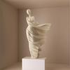 Cream White Figure Art Figurine Sculpture Advanced Sculpture Living Room Wine Cabinet Home Decor Resin Crafts Decor Crafts
