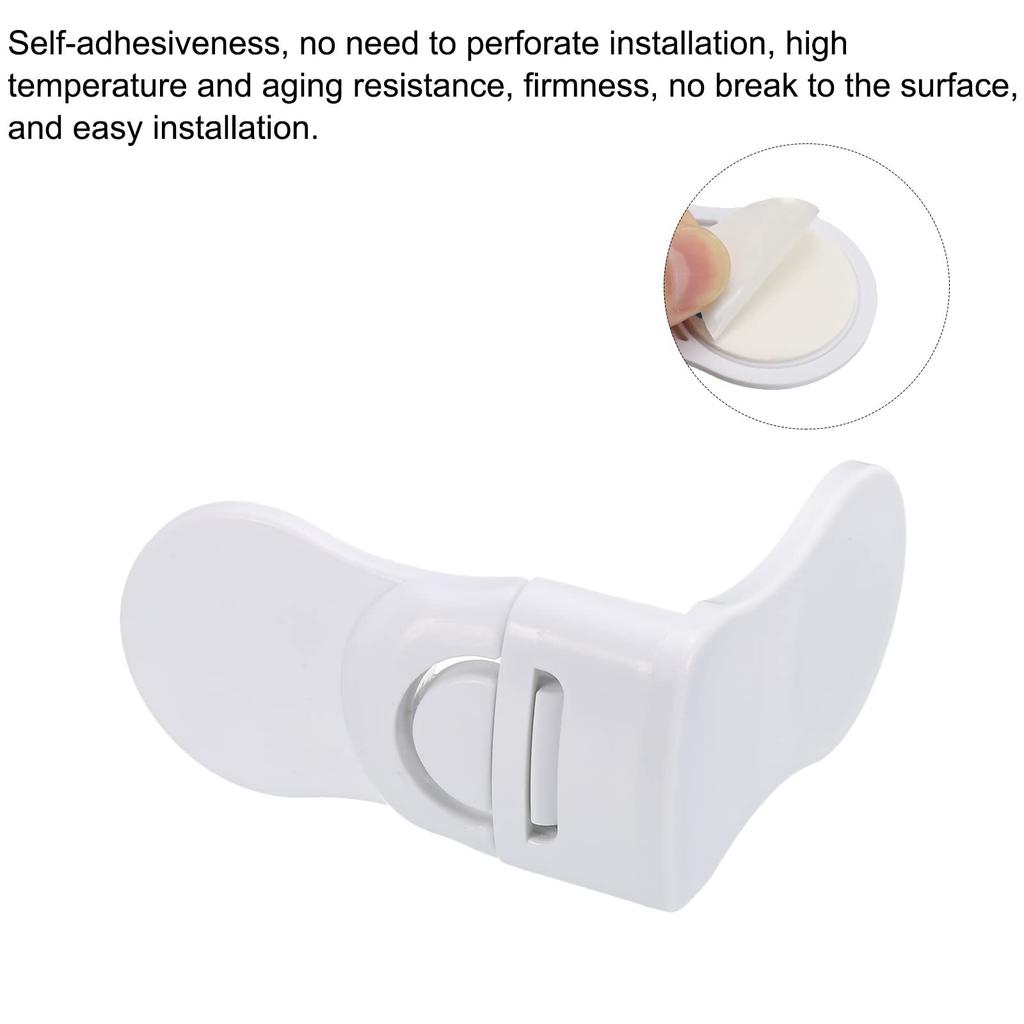 Baby Safety Lock Cabinet Drawer Lock Child Proof Corner Lock Fridge Door Protector