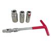 Zündkerzenhülse T-Form 14/16/18/21mm Auto Motorrad Zündkerzen-Entfernungswerkzeuge 3/4/5 Stück Auto Reparaturwerkzeugsatz Entfernungswerkzeug