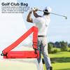 Taška na golfové hole Lehká taška na přenášení pro muže Ženy Děti s polstrovanými ramenními popruhy a bočními kapsami pro cestování Driving Range Nedělní golfová taška