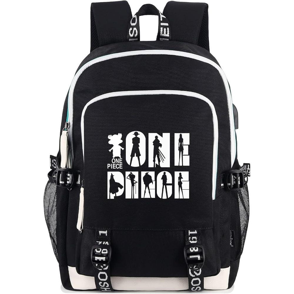 Riman My Hero Academy, surrounding backpack, large-capacity computer bag with USB port, student schoolbag