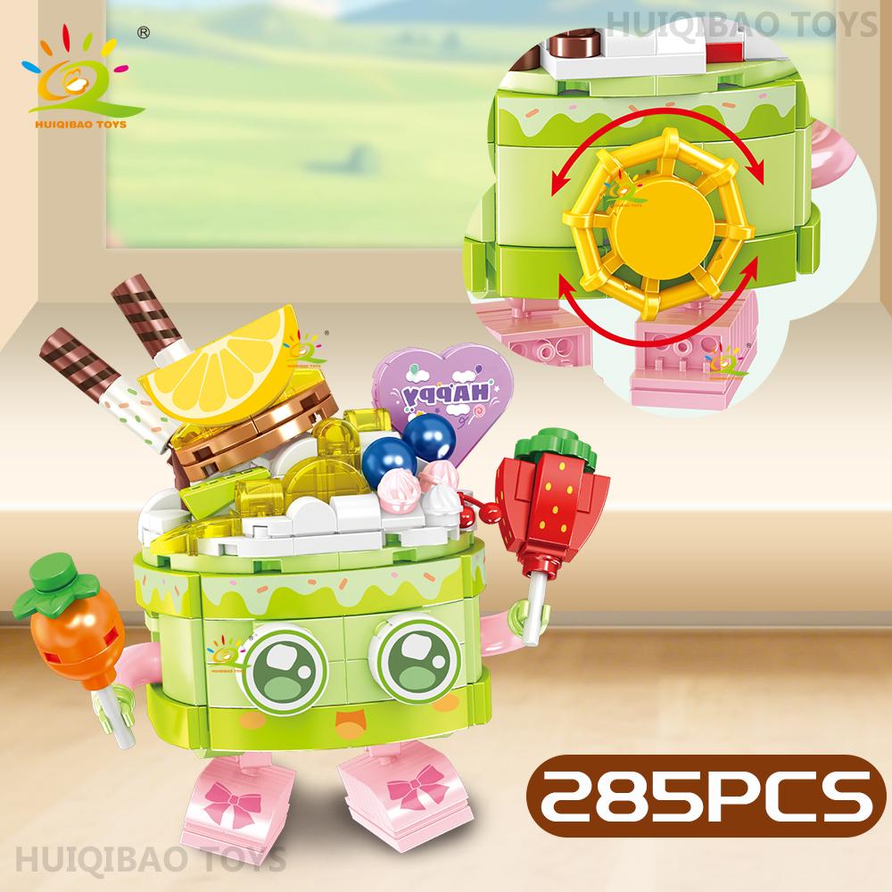 First-Class Huiqibao Self-Assembly Premium-Quality Gourmet Mechanical Machine First-Class Cute First-Class Popcorn Superior-Grade Cake High-Standard