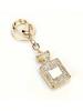 Creative And Fashionable Rhinestone Car Pendant Keychain Rhinestone Perfume Bottle Ladies Bag Pendant Accessories Gifts