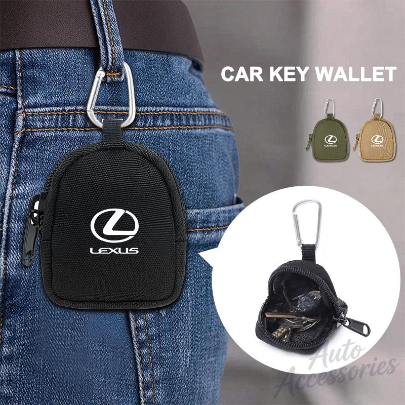 BJYL6 Car Key Wallet Credit Card Documents Mini Key Bag For Lexus RX350 IS250 IS350 GX460 ES350 GS350 GX470 IS300 NX300 ES250 ES NX IS