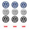 W1314PCS 56/60/65mm Car Wheel Center Hubcaps Sticker For Volkswagen GTI Polo Sharan Golf Scirocco Touran Touareg Jetta Tcross Tiguan