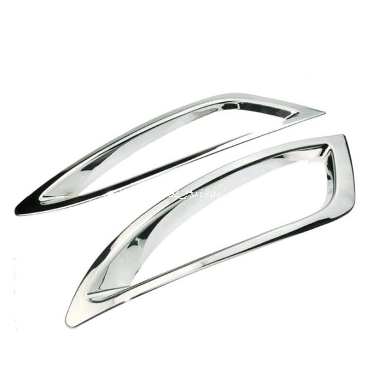 For KIA Optima/K5 20112012 2013 ABS Chrome Front Fog light Lamp Cover Trim Car-styling Car-covers