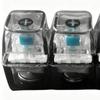 4-Keyboard Fingertip Toy Keyboard Keychain Keyboard Stress Relief Toy Illuminated Mechanical Keyboard toy with Colorful Lights