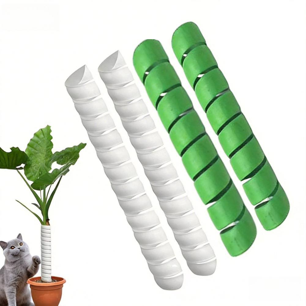 1/2pcs Tree Trunk Protector Plant Bark Growth Sleeve Plastic Telescopic Garden Accessory Prevents Squirrel Bark Gnawing