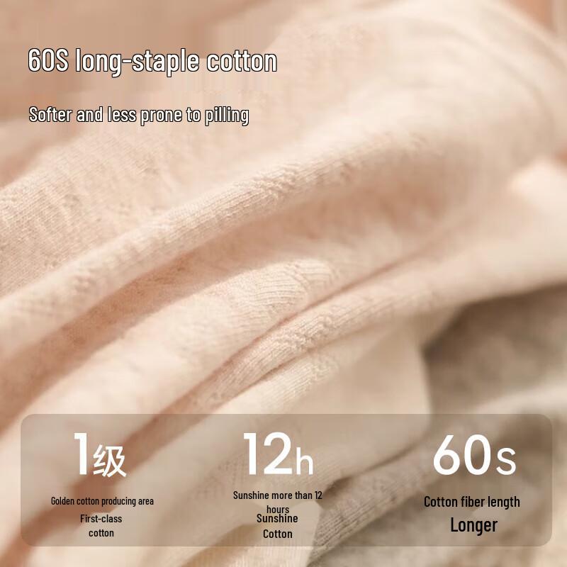 FitonTon Men's Pure Cotton Antibacterial Boxer Briefs 3-Pack