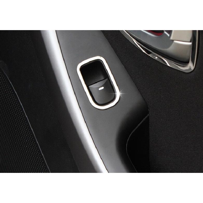 Fit For Hyundai Elantra 2011-2016 Steel Chrome Window Switch Button Garnish Trim
