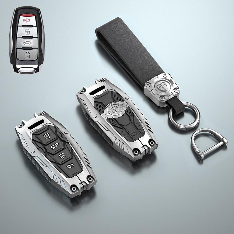 

Interior Mouldings New Zinc Alloy For Haval B 3/4 buttons key case 2023 H-DOG M6 H6 H7 H8 H4 H9 F5 F7 F7X F7H H2S Zinc alloy Car