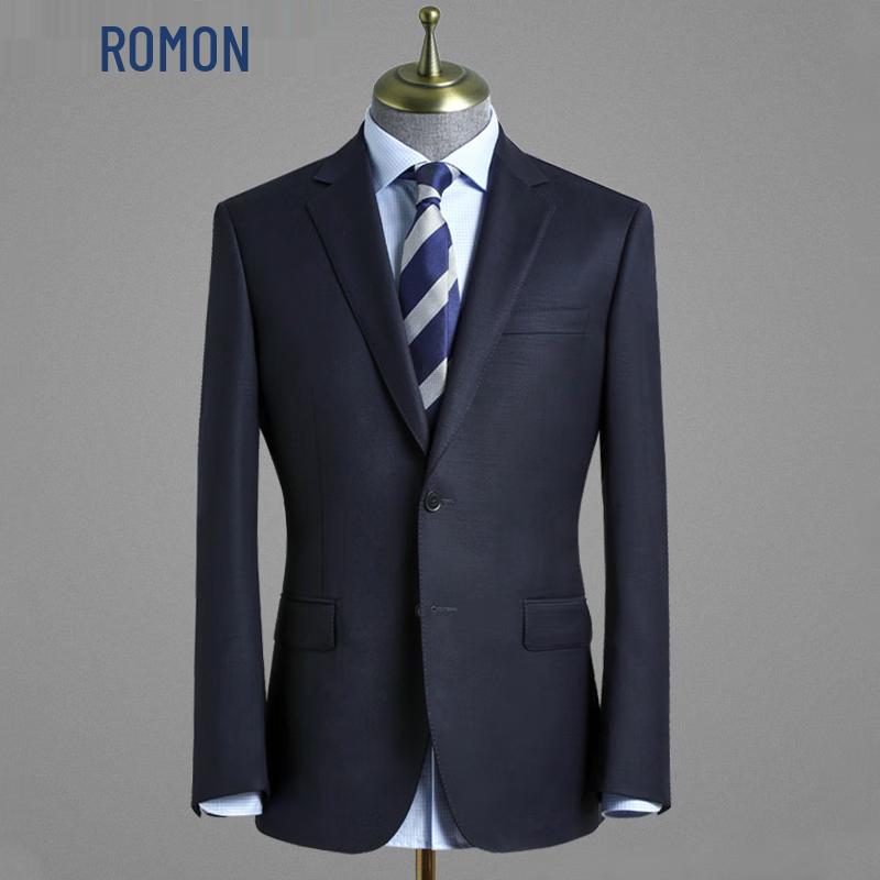 ROMON Мужской приталенный деловой формальный пиджак 2XL