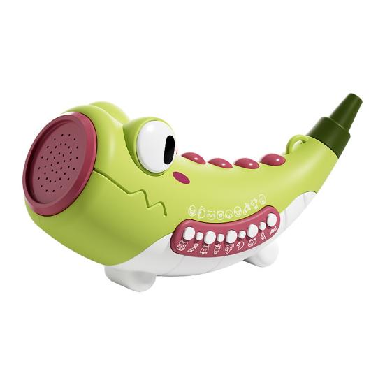 Kids Animal Caller Toy with 30 Realistic Sounds Farm Forest Dual Modes Educational Trumpet Toddlers Boys Girls