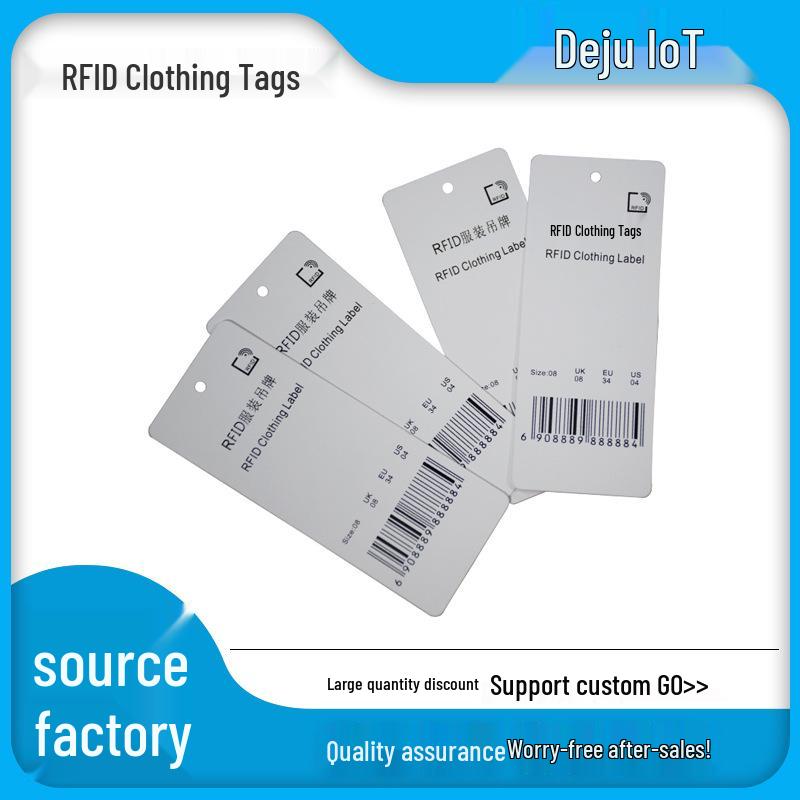 Waterproof RFID Laundry Tag for Hotel Linens - High Temp Resistant & Washable 128