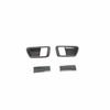 4PCS Inner Door Handle Bowl Cover Trim For Toyota Sienna 2015-2020 Carbon Fiber