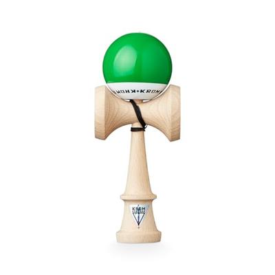 Kendama KROM POP Chrome Pop LOL Sticky Clear (Dunkelgrün)