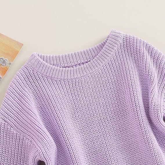 European and American Cotton Baby Romper - Free Shipping, Autumn/Winter, Snap Crotch Sweater