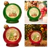 Christmas Snow Globe Christmas Ball Gift Luminous Home Decoration Crafts Snow