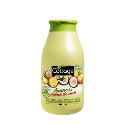 Cottage Żel pod prysznic Ananas i Kokos Mleczko do kąpieli 250ml