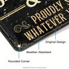 Personalized Custom Home Bar Metal Sign - Customizable Vintage Aluminum Plaque, Retro Pub Man Cave Wall Decor with Engraved Text