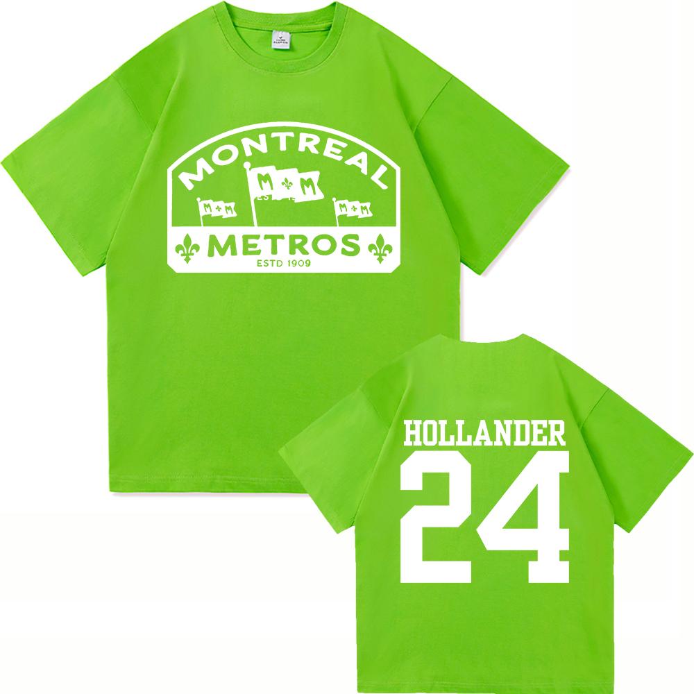 Hollander 24 T Shirt TV Show Heated Rivalry Rozanov 81 Menwomen Clothing Vintage Harajuku High Quality Tops Cotton Tshirts