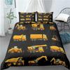 Home Living Luxury 3D Concrete Truck Print 2/3Pcs Comfortable Duvet Cover PillowCase Bedding Sets Queen And King AU/EU/US Size