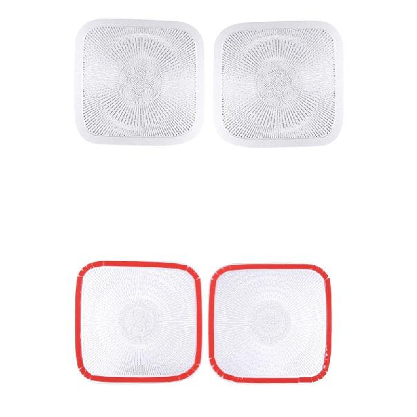 Stainless Steel Car Door Stereo Speaker Horn Audio Decoration Sticker Trim Fit For Ford Maverick 2022 Auto Interior
