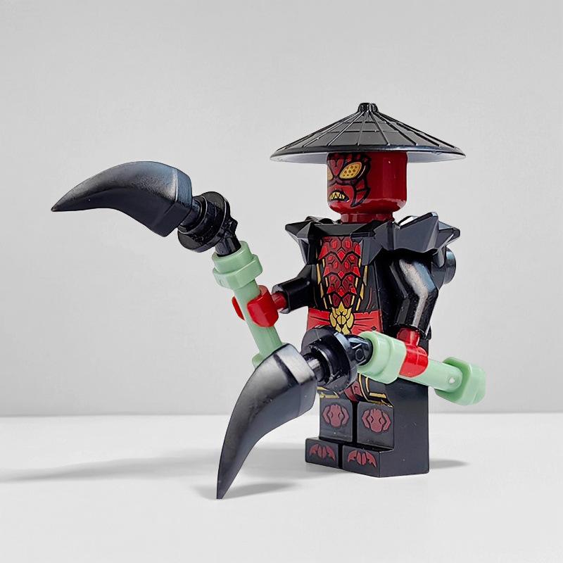 New Rare Ninja Building Blocks Phantom Villain Ninja Role Humanoid Doll Mini Character Toy Birthday Gift Funny Party