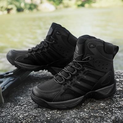 Bottes Tactiques pour Hommes Plus Armée Militaire Cheville Randonnée Travail Décontracté Marque Extérieur Antidérapant Escalade Chaussures Imperméable Taille Botte