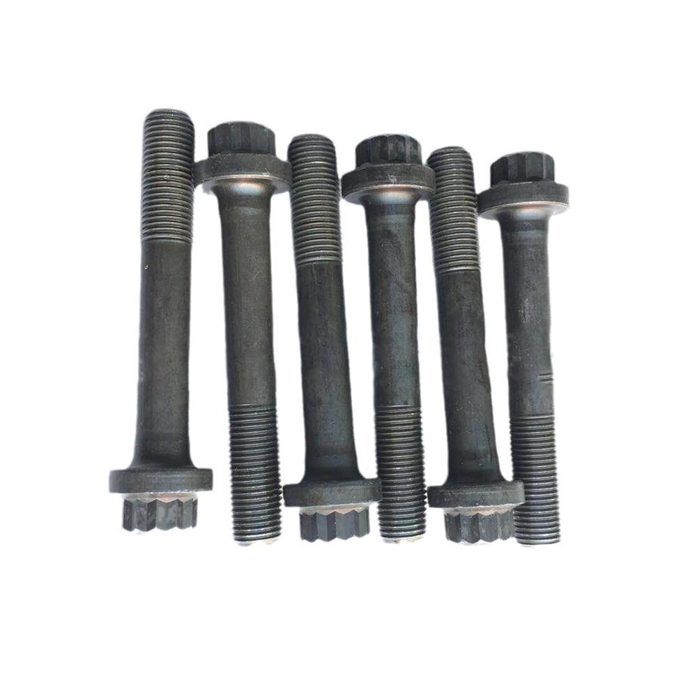 6×Exhaust Manifold Bolts CAP Screw For Cumm ISX QSX ISX15 15L 3818121