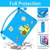 EVA Case For iPad 10.2 (2021) / (2020) / (2019) / Air 10.5 inch (2019) Bee Style Kickstand Tablet Cover with Carry Handle
