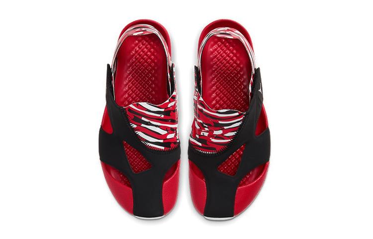 Air Jordan Flare PS 'Negro Rojo Universitario'
