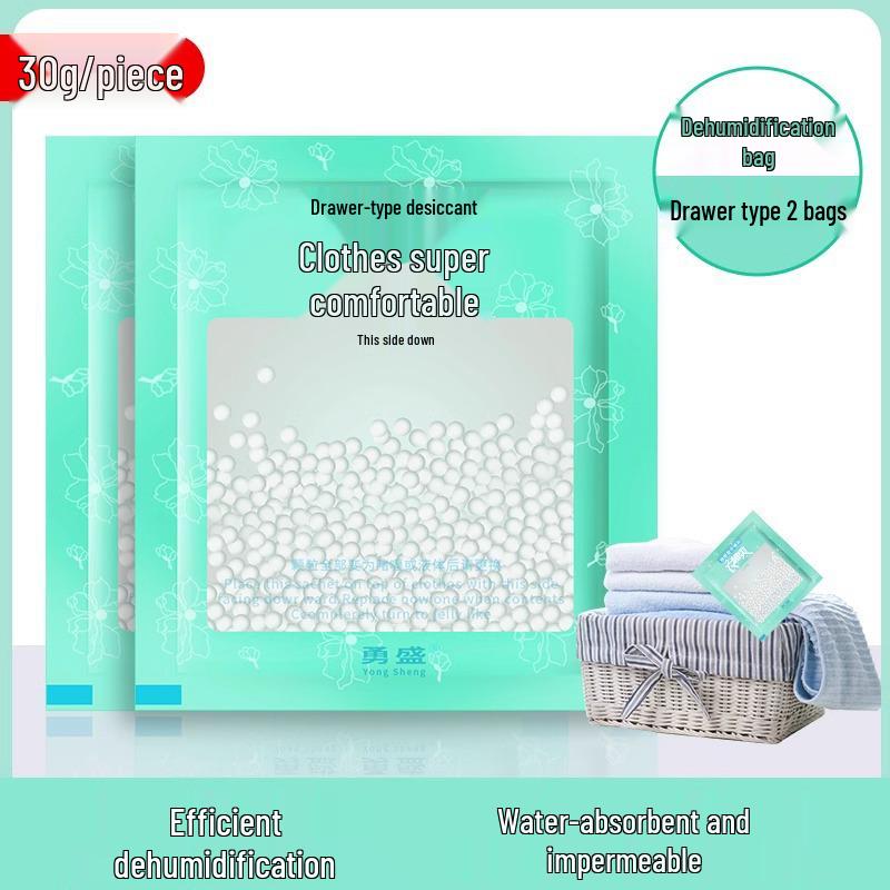 Aromatic Leak-Proof Dehumidifying Bag for Wardrobes and Shoes - Moisture & Mold Resistant Storage Solution