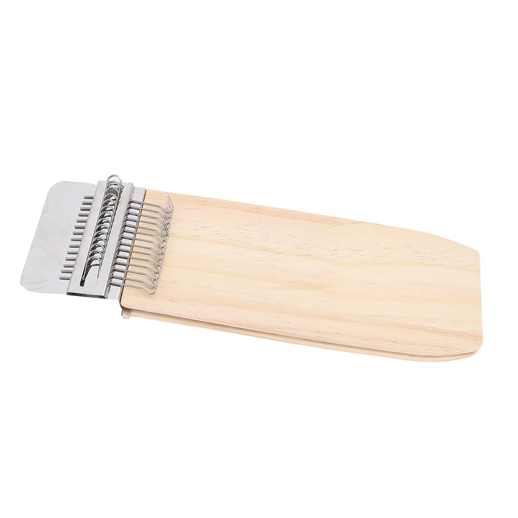 Wood Knitting Looming Kit Mini Weaving Frame with Pin Rubber Findings for Repair Clothes Mending