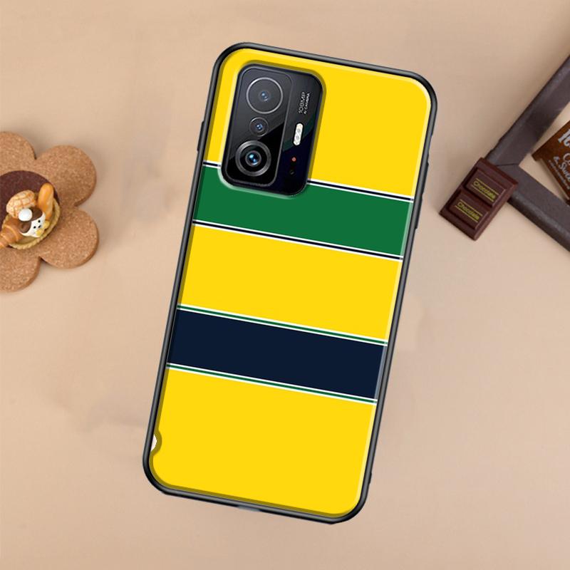 Ayrton Senna F1 Case For Xiaomi POCO X7 X6 Pro X3 X5 M6 F3 F5 F6 Pro 11T 12T 13T 14T Pro 13 14 Ultra Cover