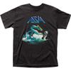 Asia Rock Band Album di Debutto Copertina Maglietta Uomo T-shirt Musica Rock Classico Band Tee Nero