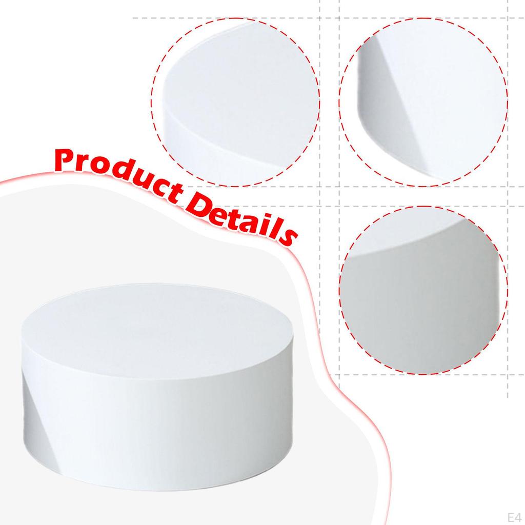 Display Mannequin On Base, 40 X 20 Cm , for Bridal Shop, Cylindrical Base Shoes And Bags,