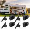 4er Set Wohnmobiltürhalter Multifunktional Tür offen halten Rostfrei Türstopper für Boot
