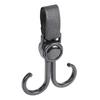 Electric Bike Hook Strong Load-bearing Adjustable Fastener Tape Design Simple Installation Multifunctional Universal Double Hook